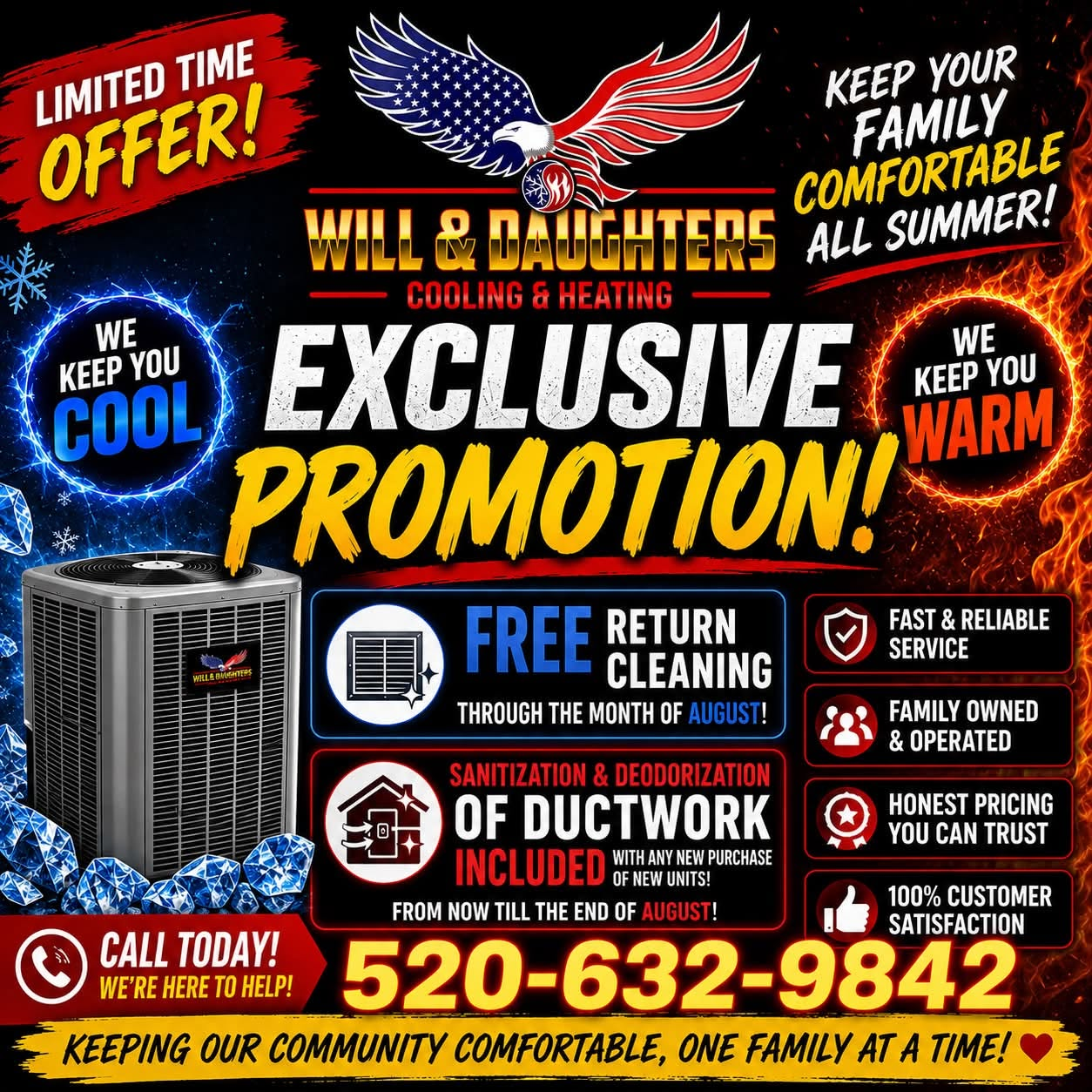 Emergency AC Repair in San Tan Valley, AZ | Will & Daughters